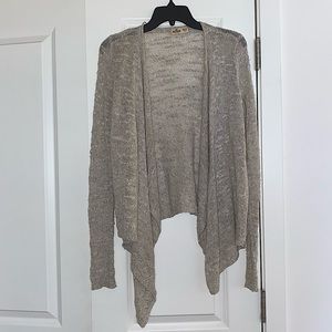 4/$20 Hollister Cream Wrap Cardigan